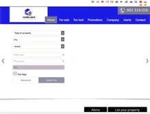 Tablet Screenshot of costaazulinmobiliaria.com